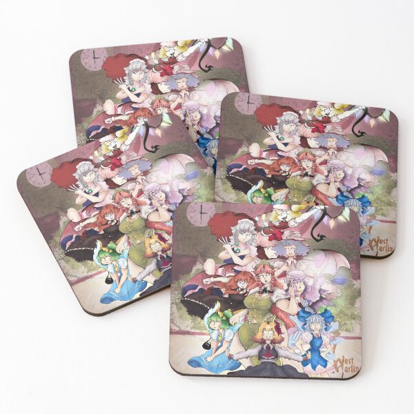 Item preview, Touhou Project 6: Entire Cast of ESOD (Version 1) designed and sold by SuperGoldenNova.