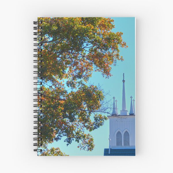 Item preview, Autumn Church Steeple  designed and sold by Frankie Cat Photography.