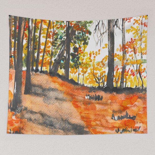 Item preview, Autumn Path by Fairychamber designed and sold by Niina  Niskanen.