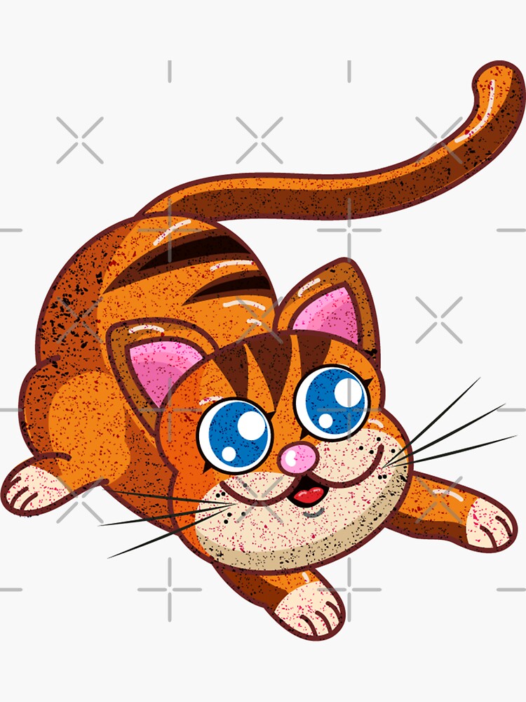 "Christopher The Cat" Sticker for Sale by ChangoChilango Redbubble