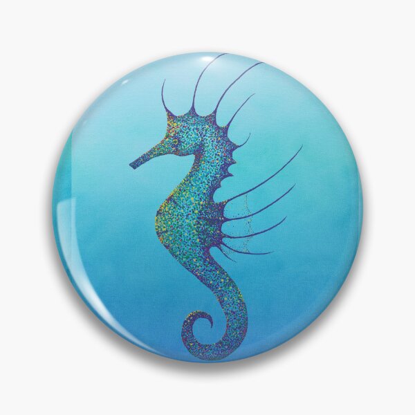 Item preview, Aqua Seahorse designed and sold by Karen  Todman -Aroca Designs-.