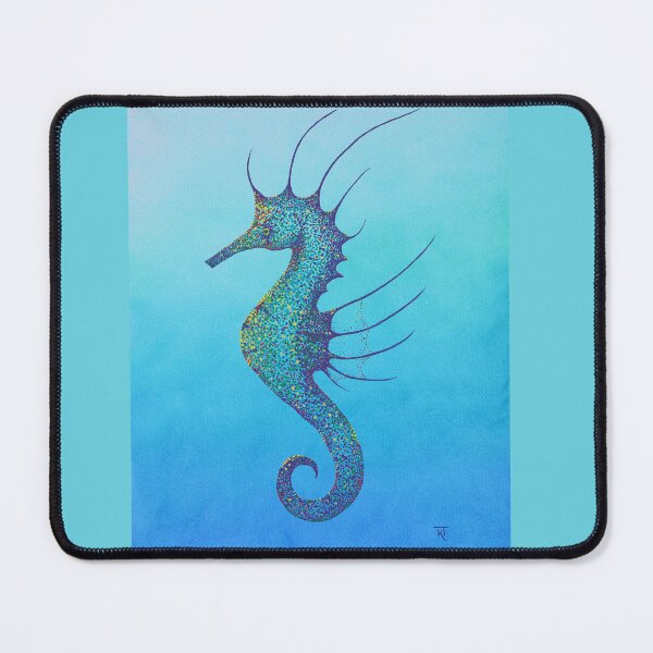 Item preview, Aqua Seahorse designed and sold by Karen  Todman -Aroca Designs-.