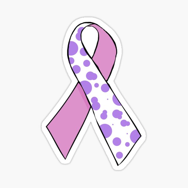 Cell Awareness Ribbon Sticker