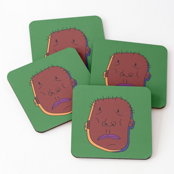 Item preview, Faces - Green designed and sold by KissingParty.