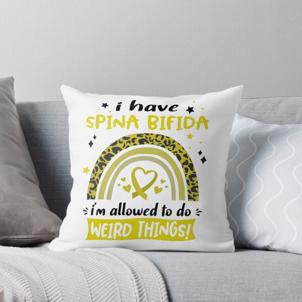 Item preview, Spina Bifida Awareness - I have Spina Bifida i am allowed to do Weird Things! designed and sold by KirstybShop.