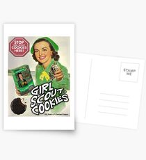 Girl Scout Cookies #1 Postcards