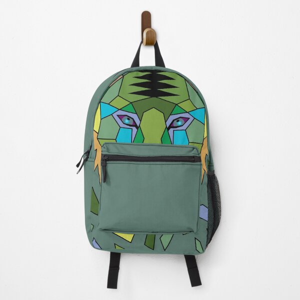 Item preview, Geometric Colorful Tiger designed and sold by atedesigns.
