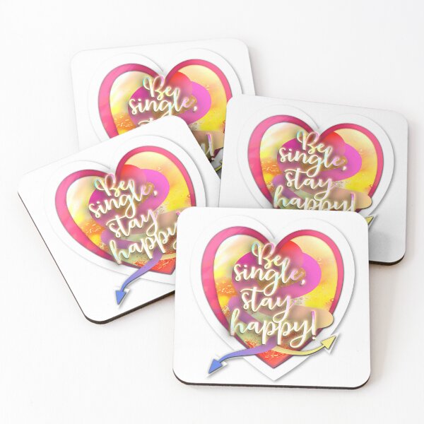 Item preview, Be single, stay happy! designed and sold by unheilbargut.