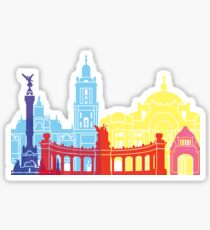 Pegatina Horizonte de México pop