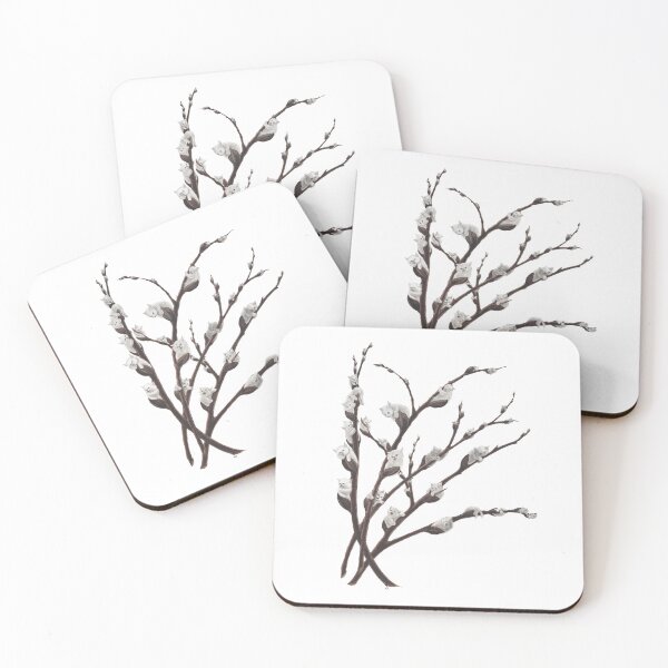 Item preview, Catkins emerging for Spring (transparent background) designed and sold by ElementalEmbers.