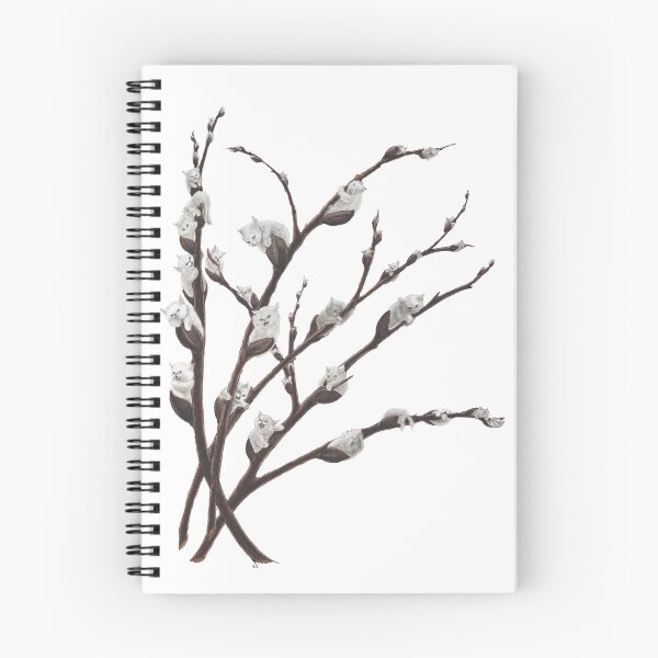 Item preview, Catkins emerging for Spring (transparent background) designed and sold by ElementalEmbers.