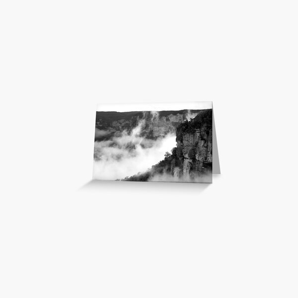 Rising Mist Greeting Card