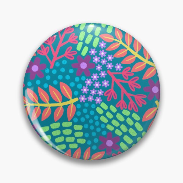 Item preview, Flower and Leaf Pattern designed and sold by AlwaysBeColoring.
