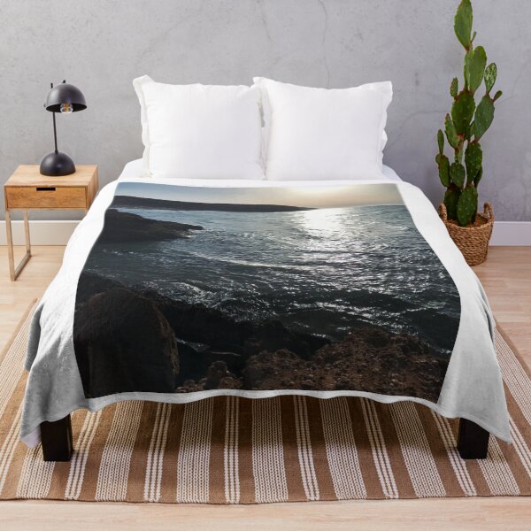Item preview, Sunset In The Waves, Blue Ocean Rock- designed and sold by bartdesigner.