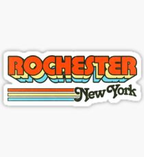 Rochester, NY | City Stripes Sticker