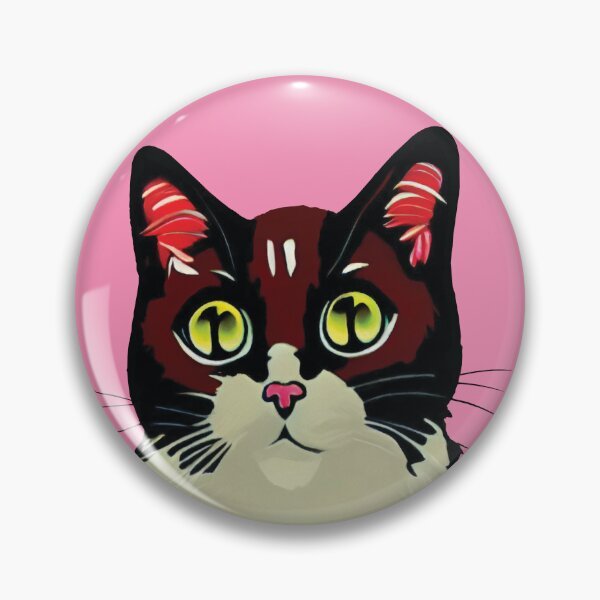 Artikelvorschau, Nette Katze - rosa Hintergrund entworfen und verkauft von Belartee.