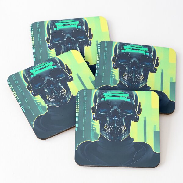 Item preview, Cyberpunk Skull #1 designed and sold by PossibleReality.