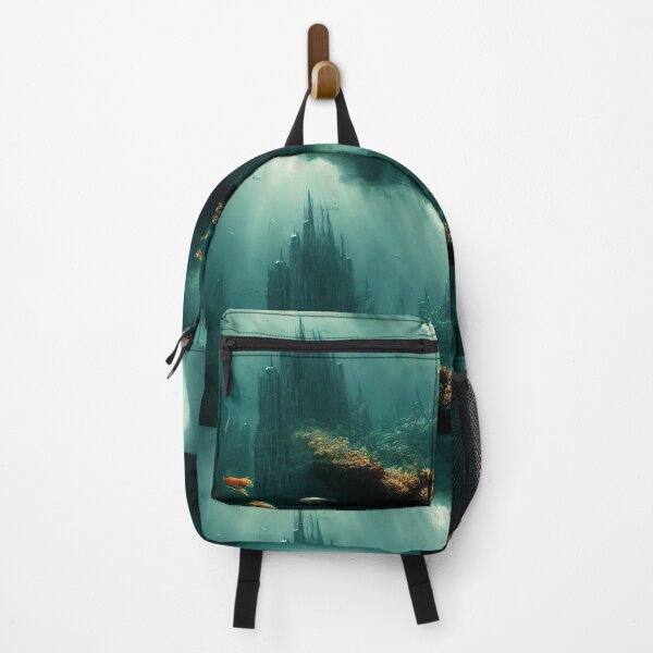 Item preview, In the Depths // Abandoned Underwater City Concept Art designed and sold by RadicalWombat.