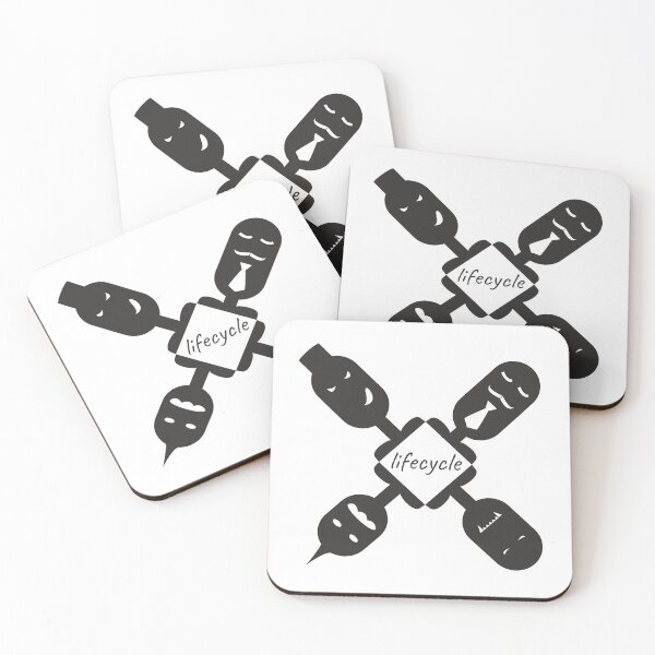 Item preview, Lifecycle of Monsters designed and sold by thesheepdesign.