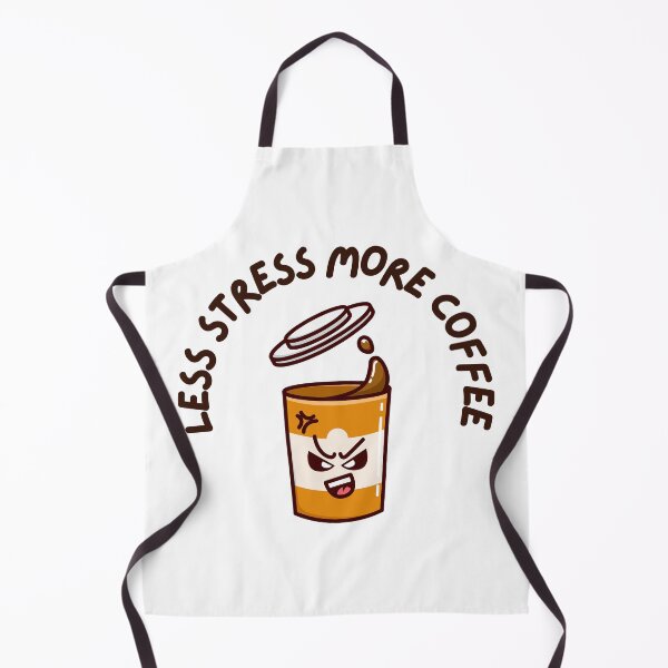 Item preview, Less Stress More Coffee designed and sold by Ivardesigner.
