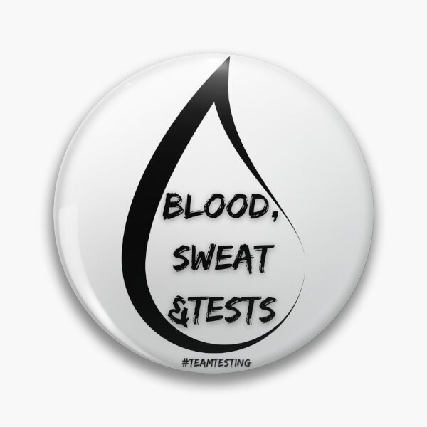 Item preview, Blood, Sweat & Tests designed and sold by TheOldMuflon.