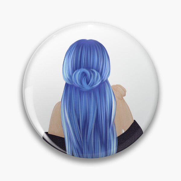 Artikelvorschau, Mode-Mädchen mit lila Haaren entworfen und verkauft von Victoria Riabov.