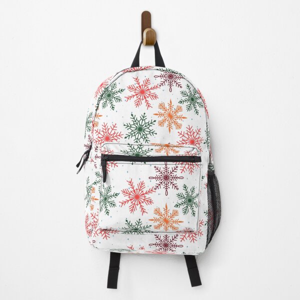 Item preview, colored snowflakes falling in winter designed and sold by huape.