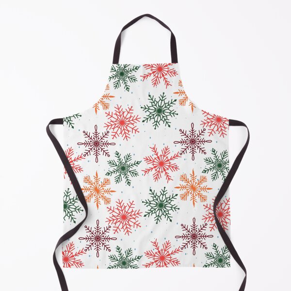 Item preview, colored snowflakes falling in winter designed and sold by huape.