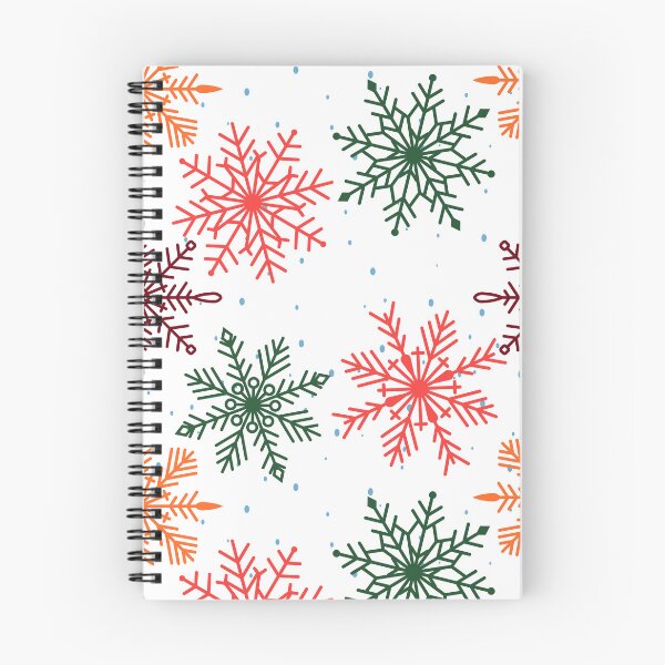 Item preview, colored snowflakes falling in winter designed and sold by huape.