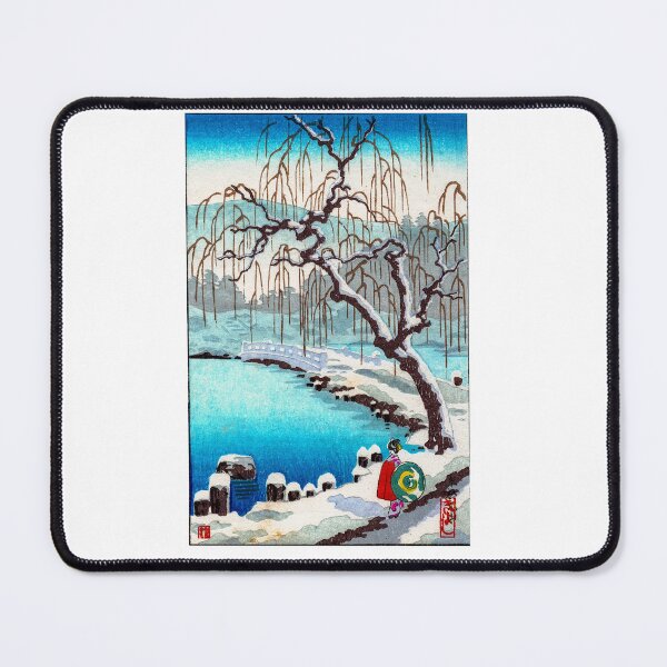 Item preview, Spring Snow at Maruyama, Kyoto Tsuchiya Koitsu designed and sold by TeeARTHY.