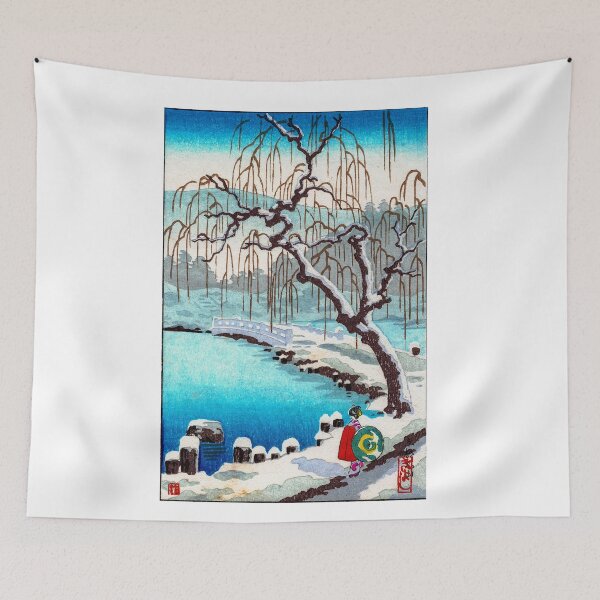 Item preview, Spring Snow at Maruyama, Kyoto Tsuchiya Koitsu   designed and sold by TeeARTHY.