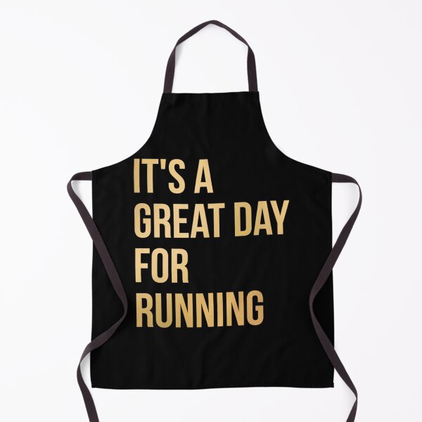 Item preview, It's A Great Day For Running In Gol Perfect Gift Sticker designed and sold by PuffsKashtan.