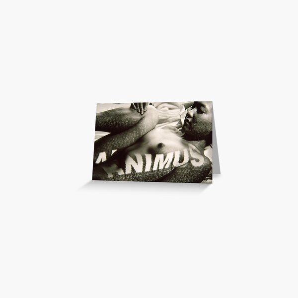 Animus Greeting Card