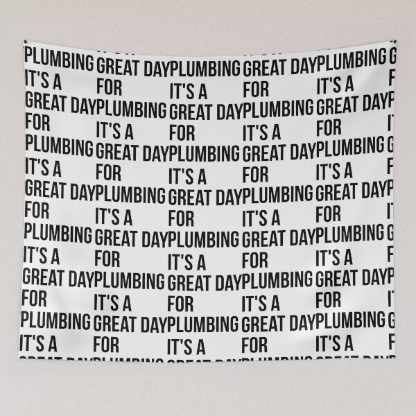 Item preview, It_s a Great Day for Plumbing   designed and sold by INVNCBLSTORE.