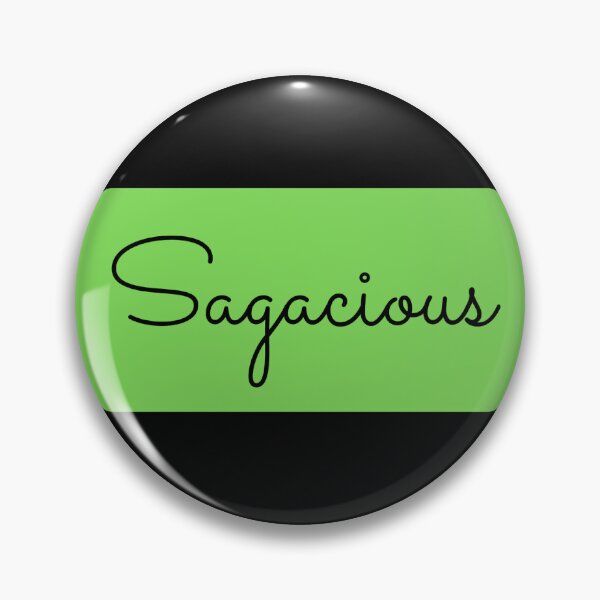Item preview, Sagacious: wise, shrewd, astute.  designed and sold by Cindy Howe.