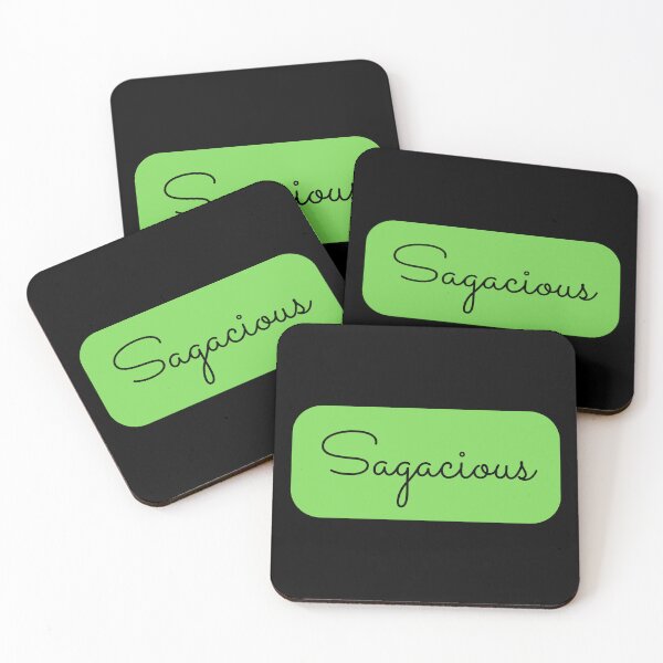 Item preview, Sagacious: wise, shrewd, astute.  designed and sold by Cindy Howe.