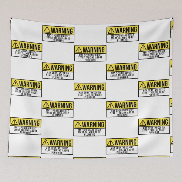 Item preview, May Spontaneously Start Talking About Plumbing   designed and sold by INVNCBLSTORE.