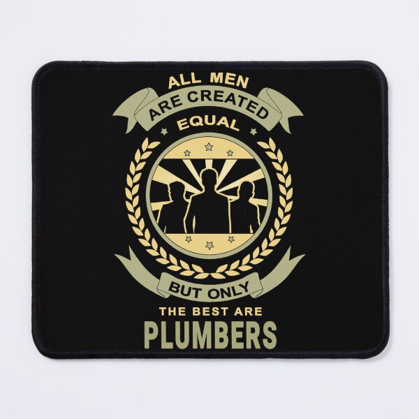 Item preview, Men Are Created Equal for Plumber designed and sold by INVNCBLSTORE.