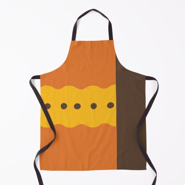 Item preview, Retro orange wave pattern designed and sold by SandraLSherrill.