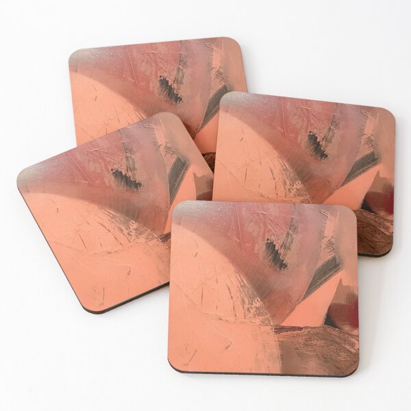 Item preview, Pastel Pink-Peach Heavenly Dreamscape Abstract Art designed and sold by DEC02.