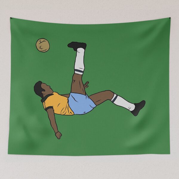 Item preview, Pele Bicycle Kick designed and sold by RatTrapTees.