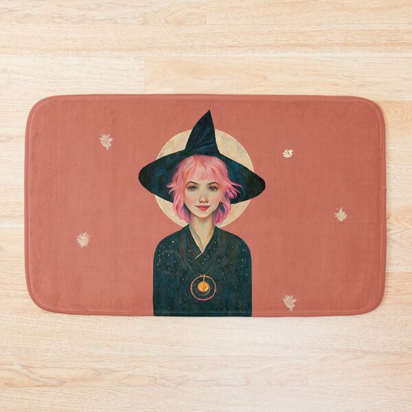 Item preview, Cute Pink Witch designed and sold by HoodlumDesign.