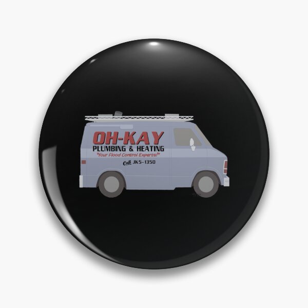 Item preview, Oh-Kay plumbing van   designed and sold by INVNCBLSTORE.