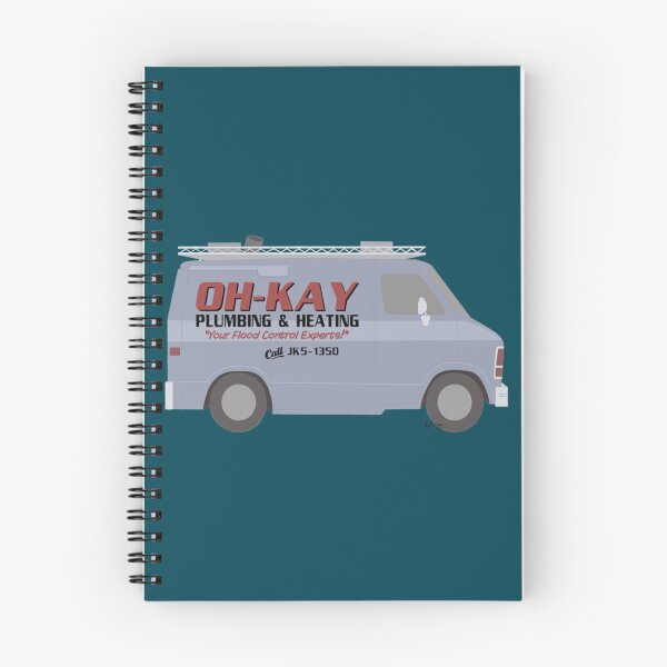 Item preview, Oh-Kay plumbing van   designed and sold by INVNCBLSTORE.