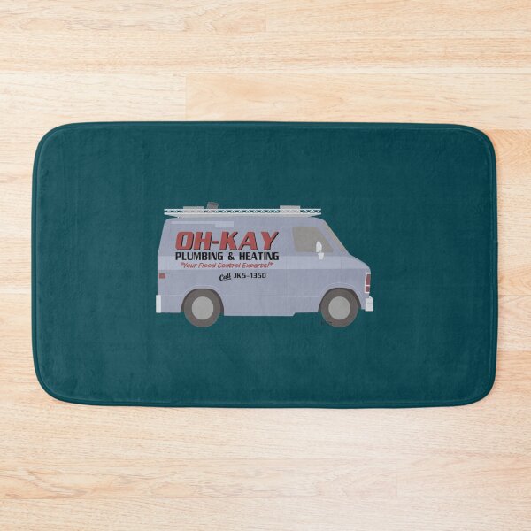 Item preview, Oh-Kay plumbing van   designed and sold by INVNCBLSTORE.