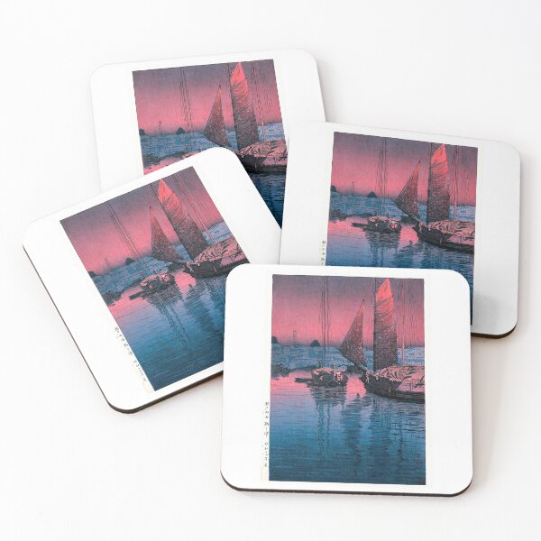 Item preview, Sunset at Tomonotsu, Inland Sea Tsuchiya Koitsu  designed and sold by TeeARTHY.