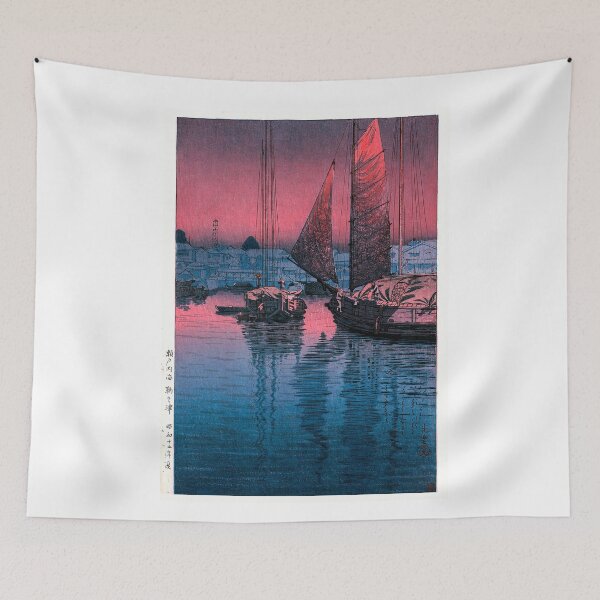 Item preview, Sunset at Tomonotsu, Inland Sea Tsuchiya Koitsu  designed and sold by TeeARTHY.