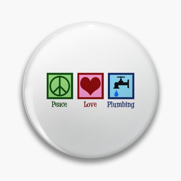 Item preview, Peace Love Plumbing   designed and sold by INVNCBLSTORE.