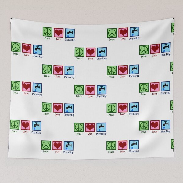 Item preview, Peace Love Plumbing   designed and sold by INVNCBLSTORE.