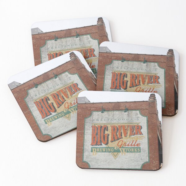Item preview, Outside Big River Grille in Chattanooga  designed and sold by Silver Sky by Janet.